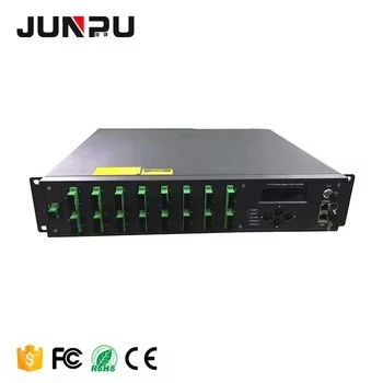 32 Ports CATV 1550nm 19-23dbm Optical Amplifier Fiber WDM EDFA